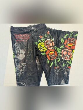Ed hardy cover up pants size small BNWT